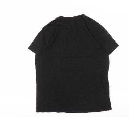 Star Wars Men's Black T-Shirt S Obi-Wan Kenobi Design