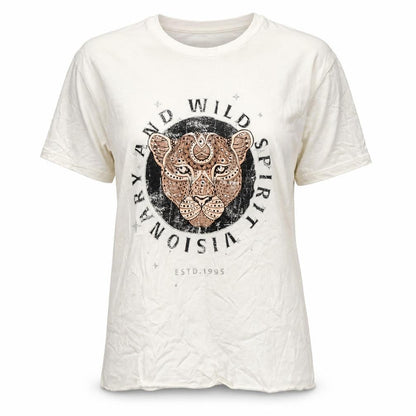 Womens UK Size S Only White Basic T-Shirt