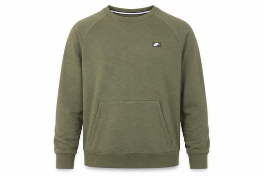 Mens UK Size M Nike Green Pullover Sweatshirt