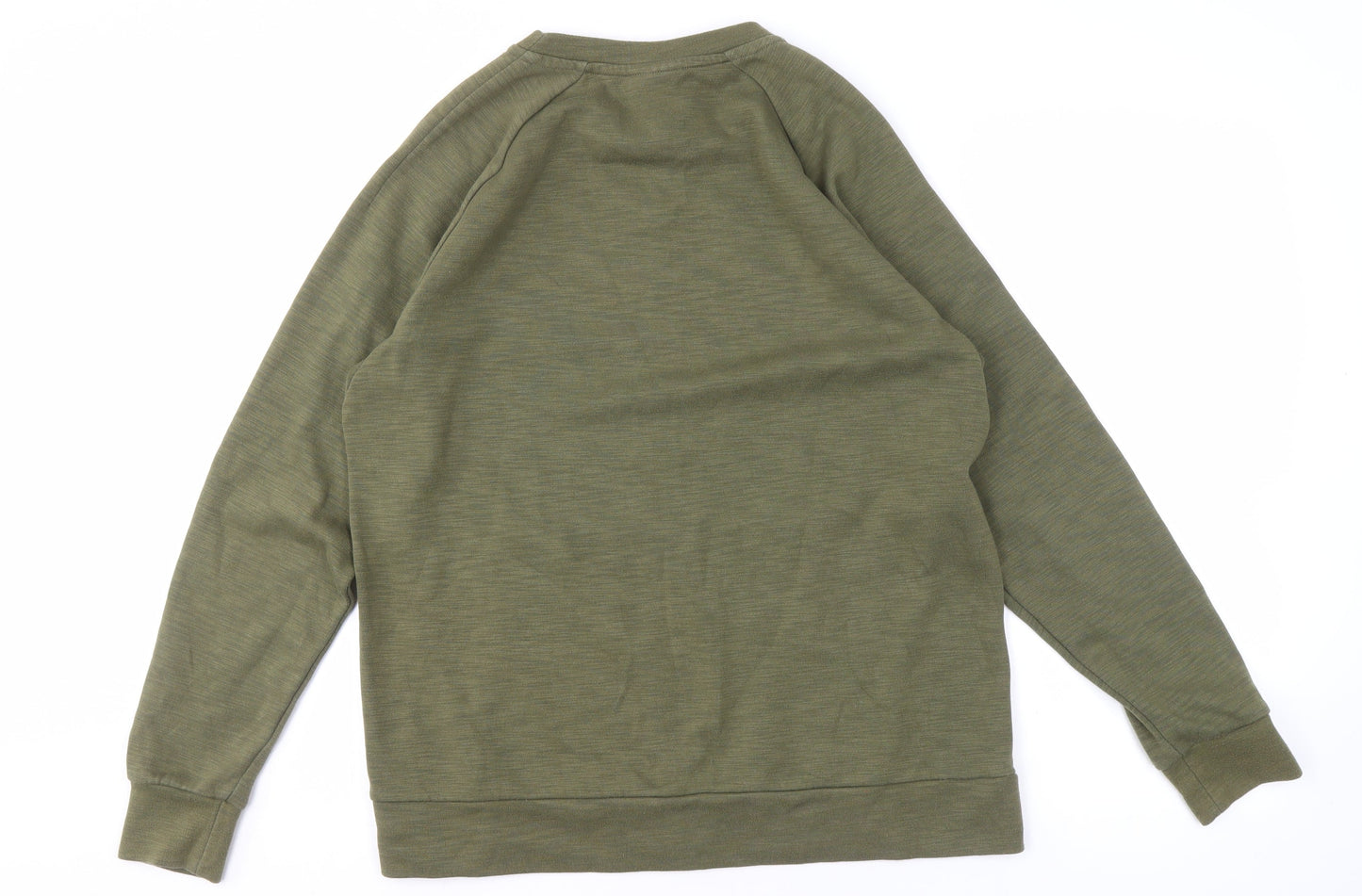 Mens UK Size M Nike Green Pullover Sweatshirt
