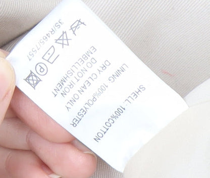Fenn Wright Manson Women's Beige Shift Dress Size 14