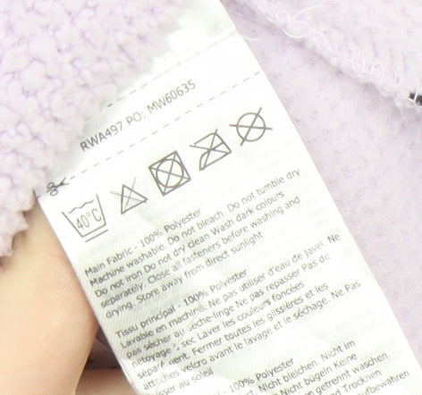 Regatta Women's Purple Fleece Jacket Size 20