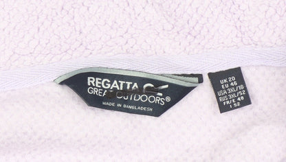 Regatta Women's Purple Fleece Jacket Size 20