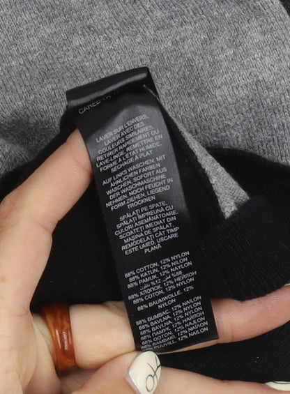 Red Herring Men's Grey Crew Neck Pullover Jumper M