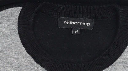 Red Herring Men's Grey Crew Neck Pullover Jumper M