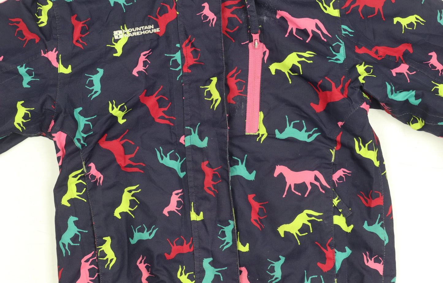 Mountain Warehouse Girls Multicoloured Animal Print Rain Coat