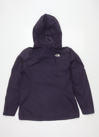 Womens UK Size L The North Face Purple Rain Coat