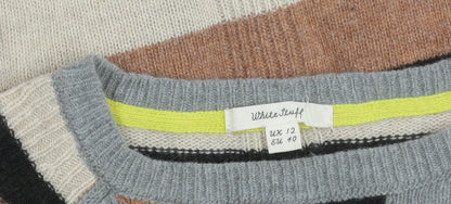 Womens UK Size 12 White Stuff Multicoloured Pullover Jumper