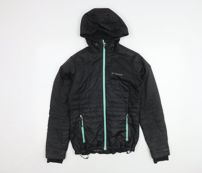 Columbia Women's Black Puffer Jacket XS Winter Hooded