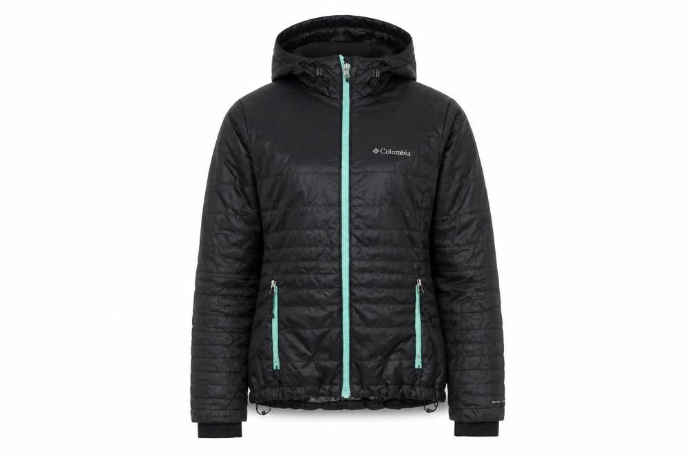 Columbia Women's Black Puffer Jacket XS Winter Hooded