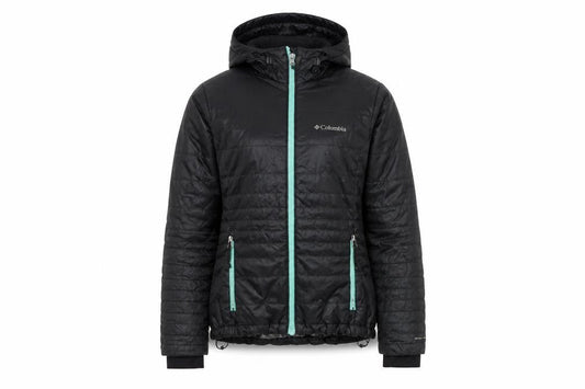 Columbia Women's Black Puffer Jacket XS Winter Hooded