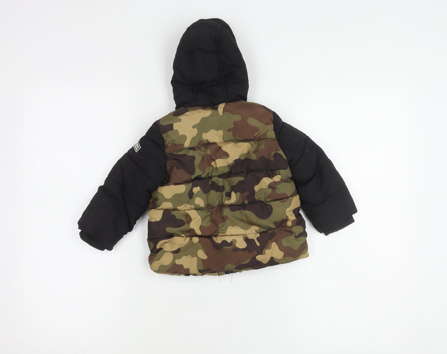 DKNY Unisex Baby Camouflage Puffer Jacket 12M