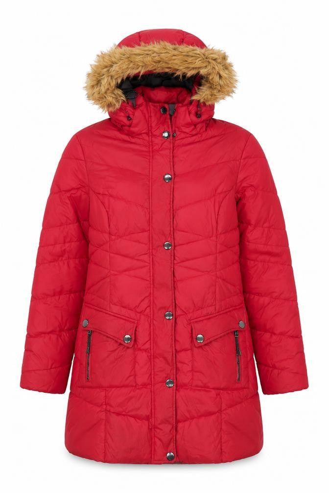 TOG24 Women's Red Puffer Jacket Size 10