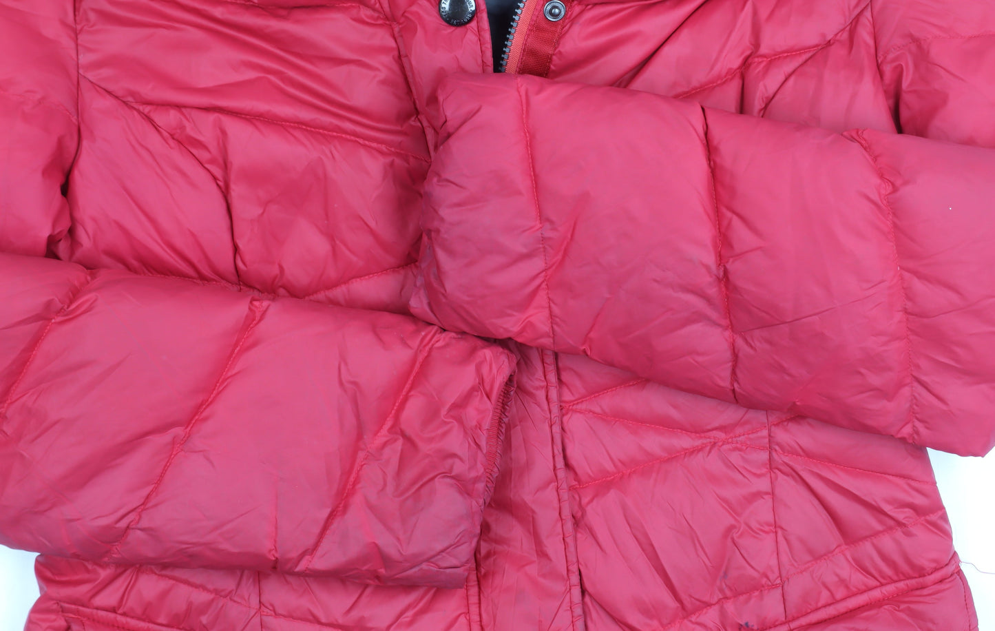 Womens UK Size 10 Tog Twenty Four Red Puffer Jacket