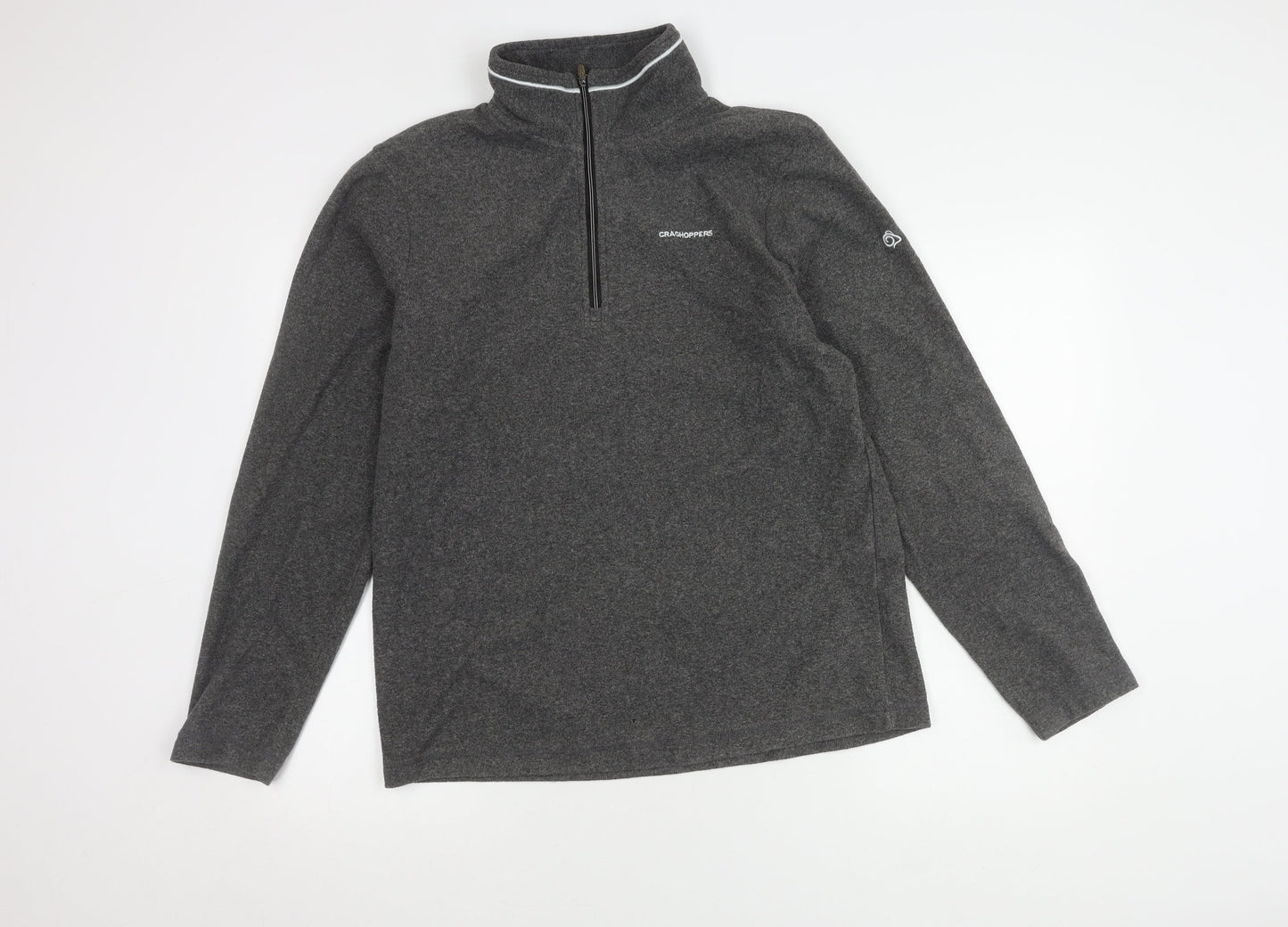 Mens UK Size M Craghoppers Grey Henley Sweatshirt