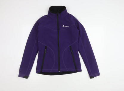 Technicals Women's Purple Soft Shell Jacket Size 8