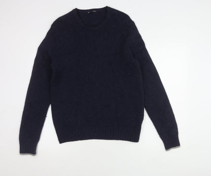 Gap Men's Blue Wool Pullover Jumper - Size M