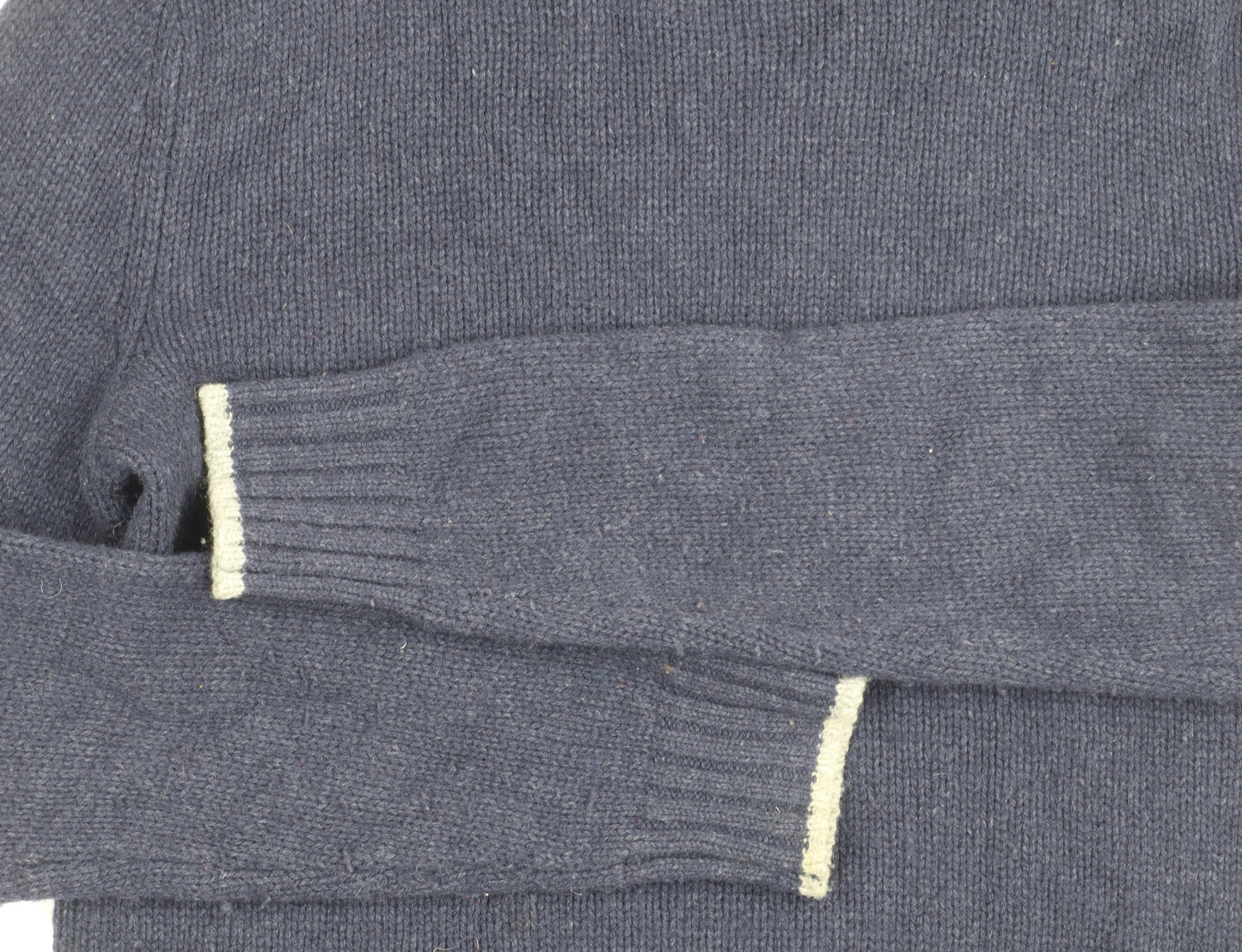 Gap Men's Blue Wool Pullover Jumper - Size M