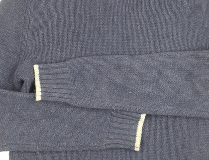 Gap Men's Blue Wool Pullover Jumper - Size M