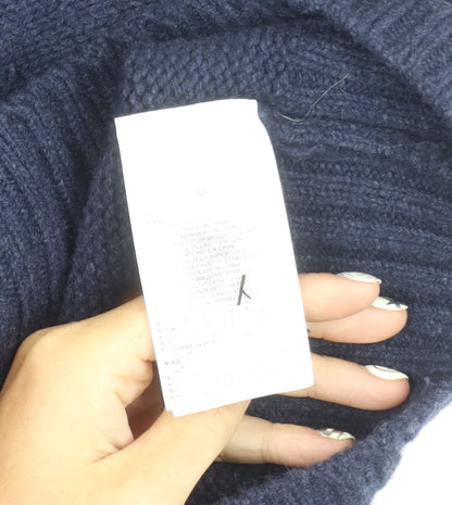 Gap Men's Blue Wool Pullover Jumper - Size M