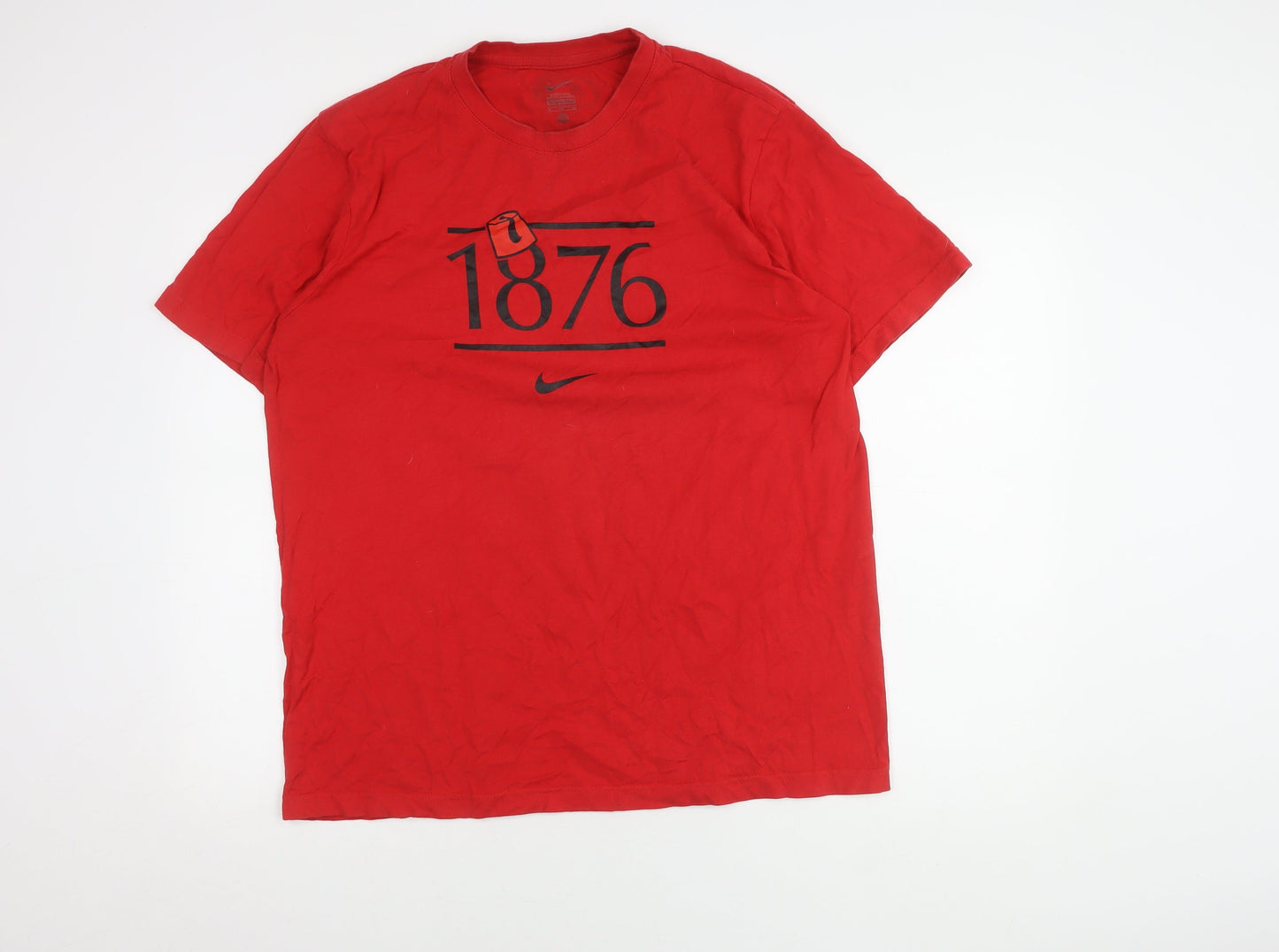 Nike Men's Red XL Graphic Print T-Shirt