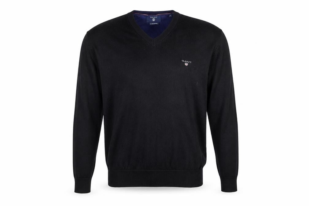 Mens UK Size M GANT Black Pullover Jumper