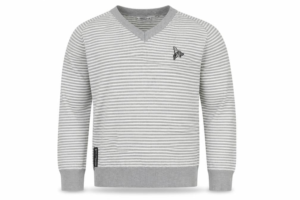 Mens UK Size M Henleys Grey Pullover Jumper