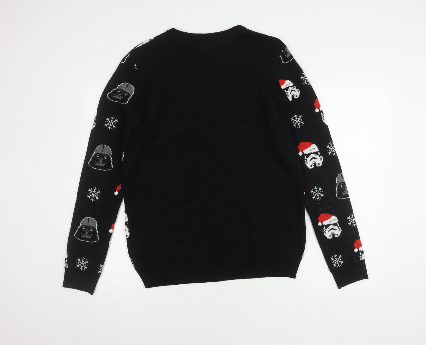 Marks and Spencer Teens Black Star Wars Christmas Jumper