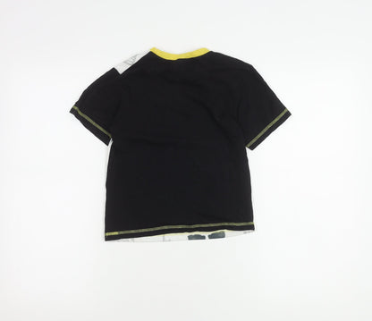 Illumination Boys Minions Graphic T-Shirt, 7-8 Years, Black/Multicoloured