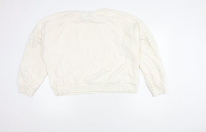 Womens UK Size XL Oasis Ivory Pullover Jumper