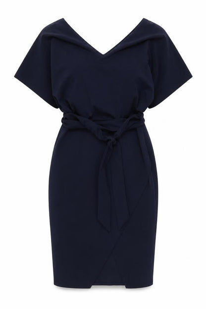 Quiz Women's Blue Off Shoulder Bodycon Midi Dress