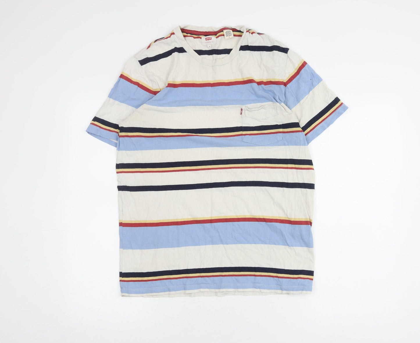Levi's Men's Multicoloured Striped T-Shirt M