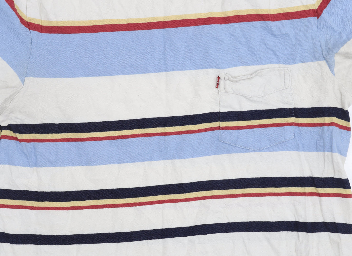 Levi's Men's Multicoloured Striped T-Shirt M