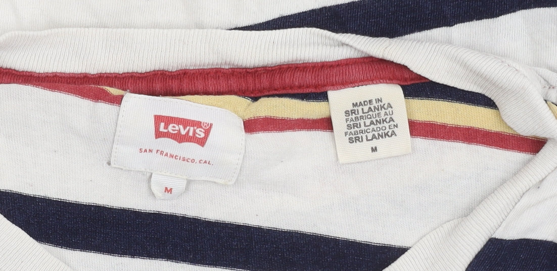 Levi's Men's Multicoloured Striped T-Shirt M