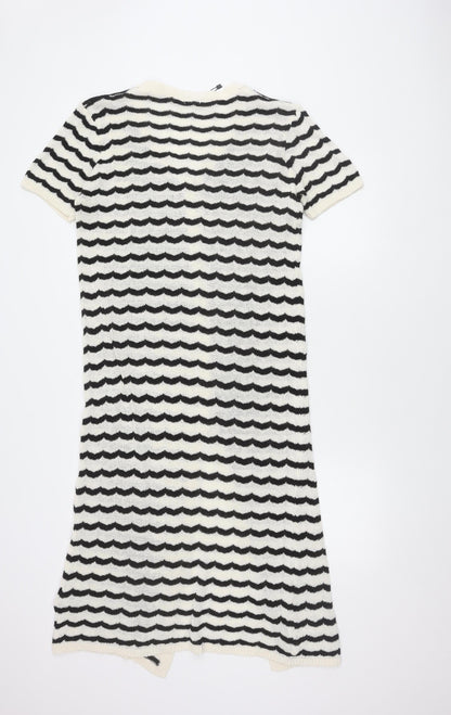 Boohoo Women's Striped Knit Dress, Size 14, Casual