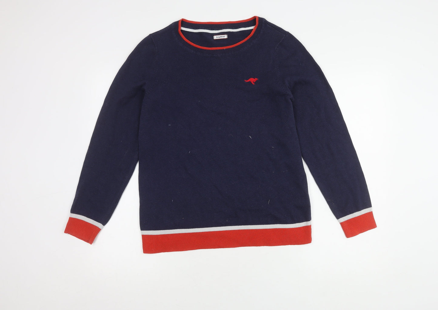 KangaROOS Women's Blue Pullover Jumper, Size 14/16