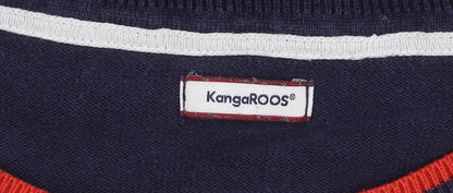 KangaROOS Women's Blue Pullover Jumper, Size 14/16