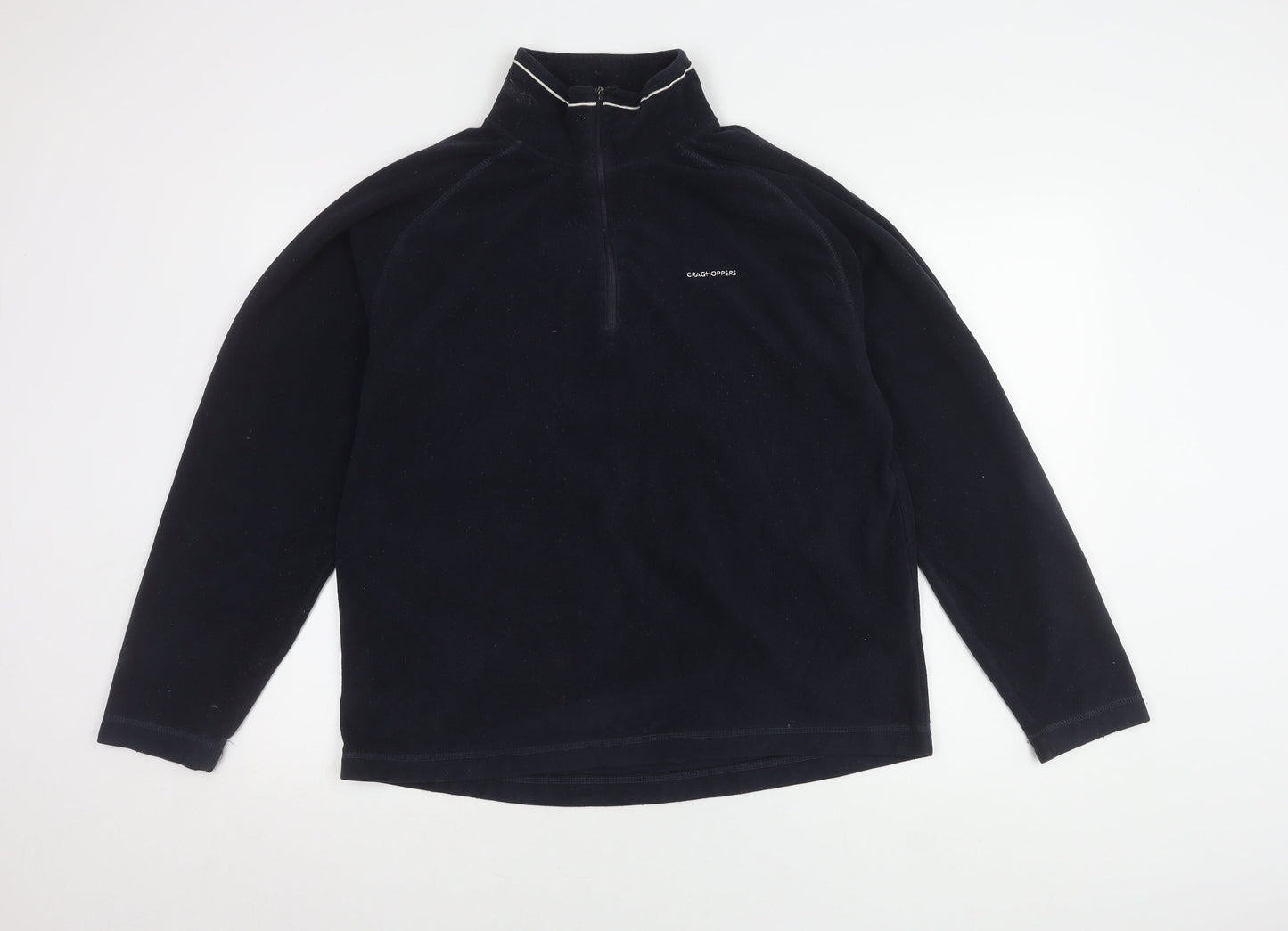 Mens UK Size XL Craghoppers Black Pullover Sweatshirt