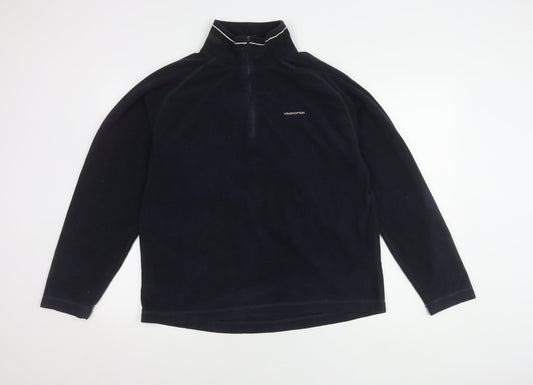 Mens UK Size XL Craghoppers Black Pullover Sweatshirt