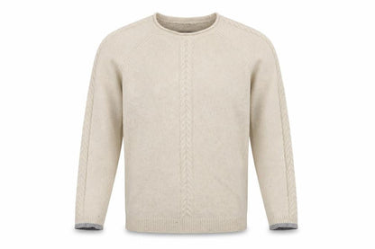 Mens UK Size M Paul Costelloe Beige Pullover Jumper