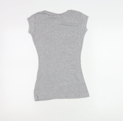 Sesame Street Grey Christmas T-Shirt, Size 6, Teens