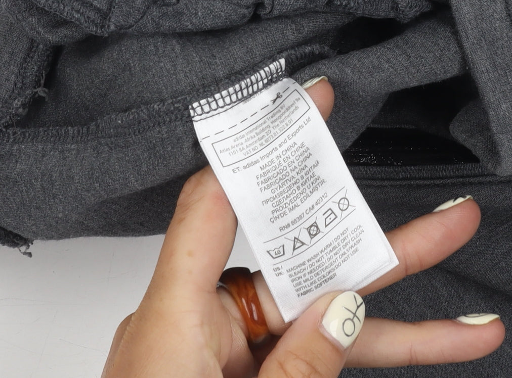 Adidas Men's Grey Jogger Trousers S