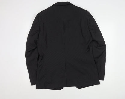 Mens UK Size 42 H&M  Black Suit Jacket