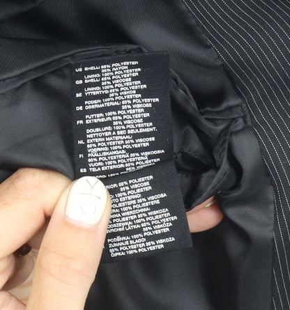 Mens UK Size 42 H&M  Black Suit Jacket