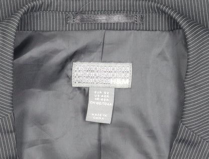 Mens UK Size 42 H&M  Black Suit Jacket