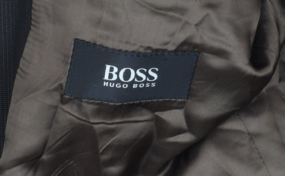 Mens UK Size 40 HUGO BOSS Regular Brown Suit Jacket