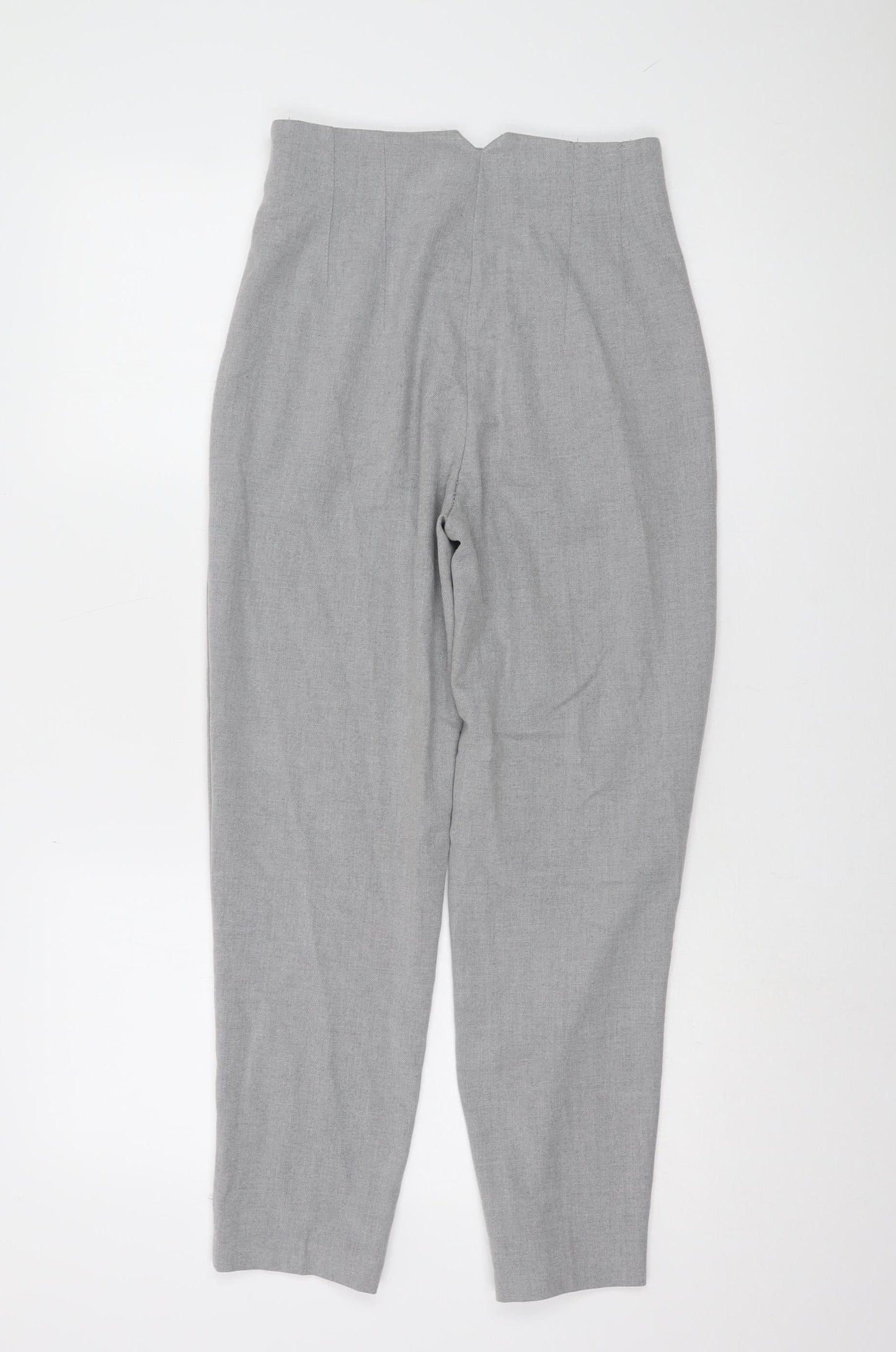 Womens UK Size S Zara   Grey Trousers