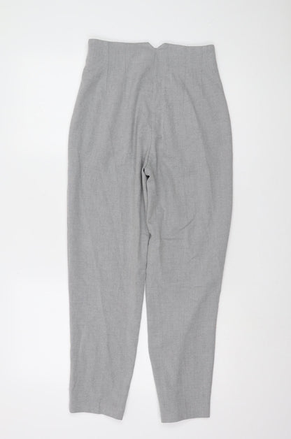Womens UK Size S Zara   Grey Trousers