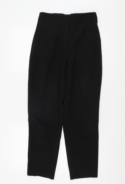 Womens UK Size S Zara   Black Trousers