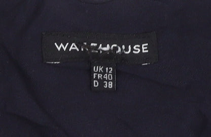 Warehouse Women's Blue Camisole Tank Top Size 12